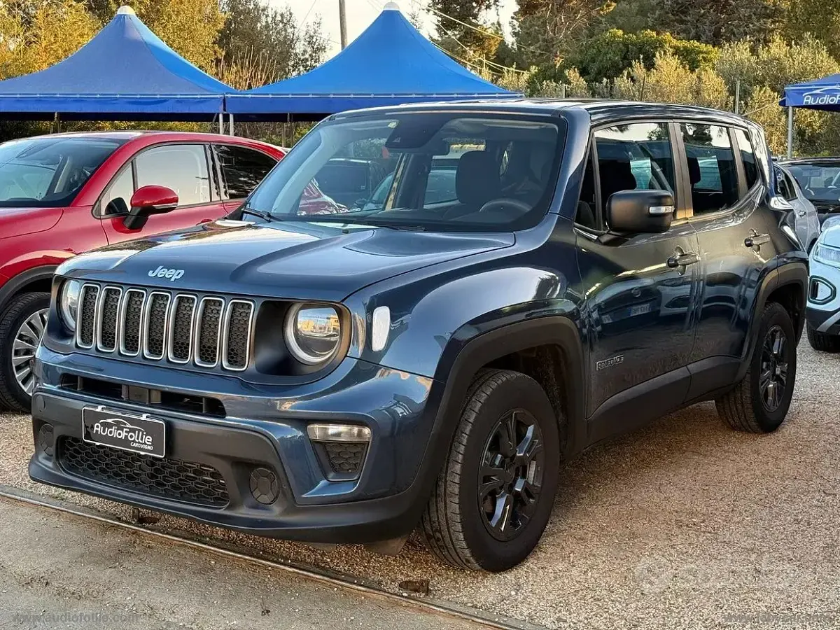 Usata Jeep Renegade Limited 130 CV (95 kW) 2022 Blu SUV