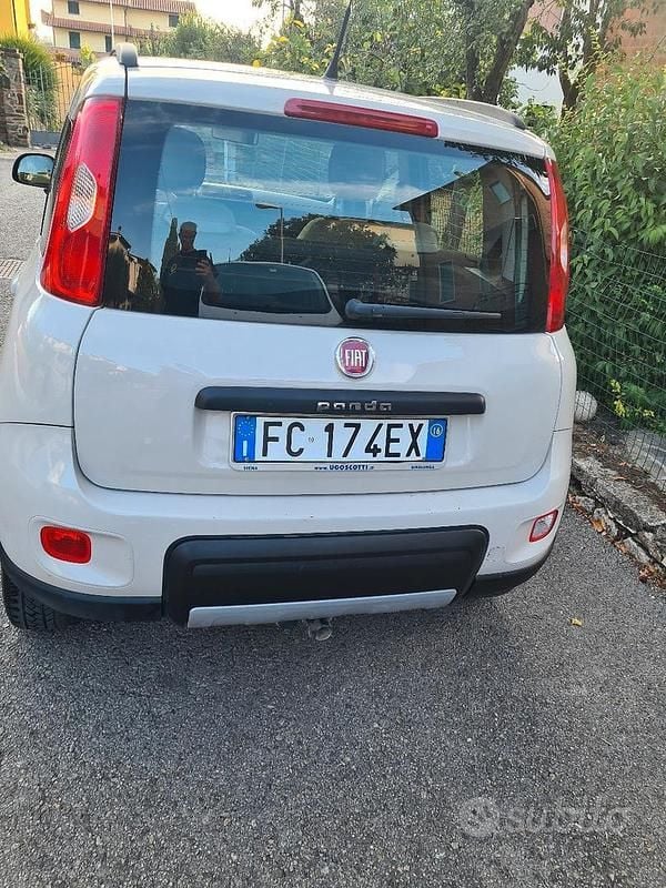 Usata Fiat Panda 4x4 Trekking 95 CV (69 kW) 2016 Bianco Utilitaria