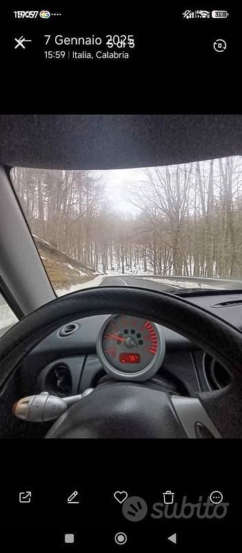 Usata Mini One D 75 CV (55 kW) 2004 Nero Utilitaria