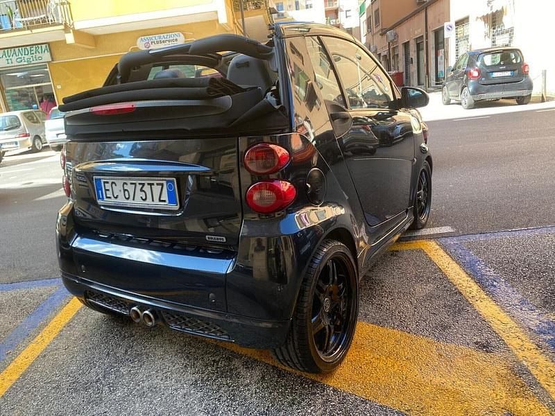 Usata Smart ForTwo Cabrio Brabus 101 CV (74 kW) 2010 Nero Cabrio