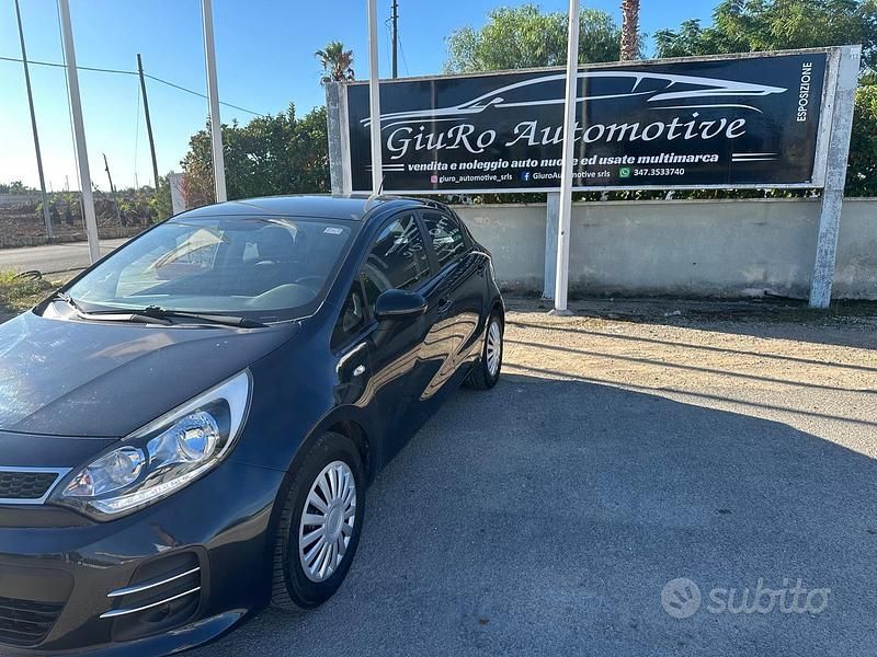 Usata Kia Rio 74 CV (54 kW) 2015 Grigio Berlina