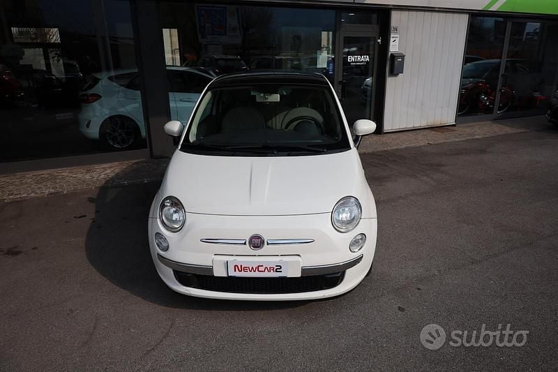 Usata Fiat 500 Lounge 69 CV (50 kW) 2012 Bianco Berlina