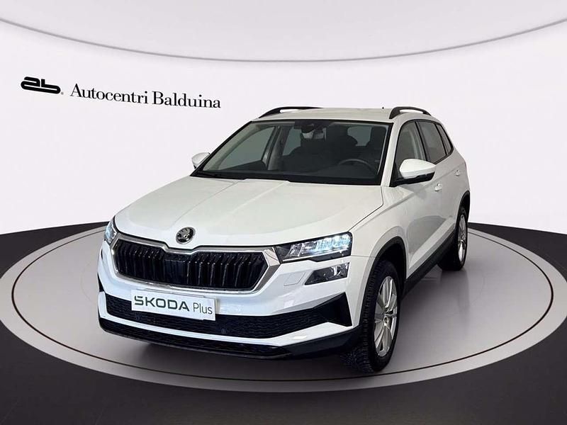 Bianco Usata 2025 Skoda Karoq Executive SUV | 27.600 € (Buon prezzo) - Immagine 1/4