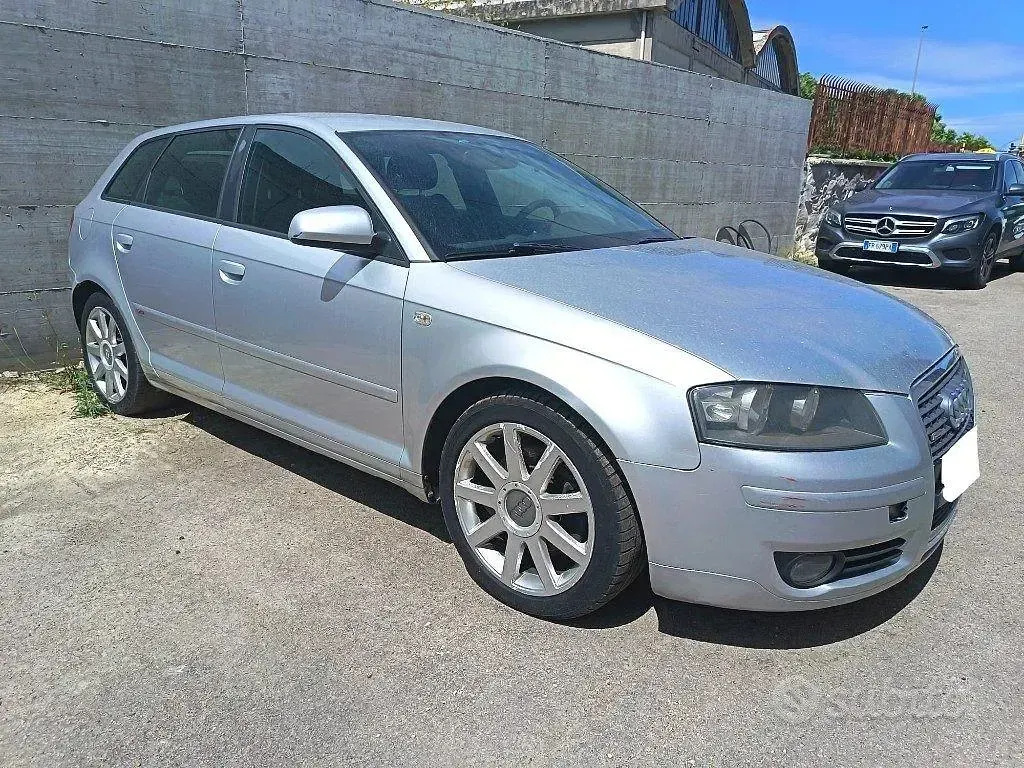 Usata Audi A3 Attraction 170 CV (125 kW) 2007 Grigio Utilitaria