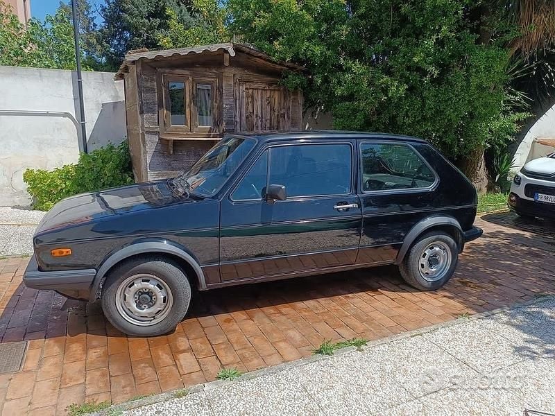 Usata VW Golf I GTI 110 CV (80 kW) 1981 Nero Utilitaria