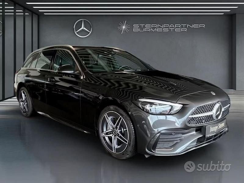 Usata Mercedes C300e AMG line 265 CV (194 kW) 2025 Nero Station wagon