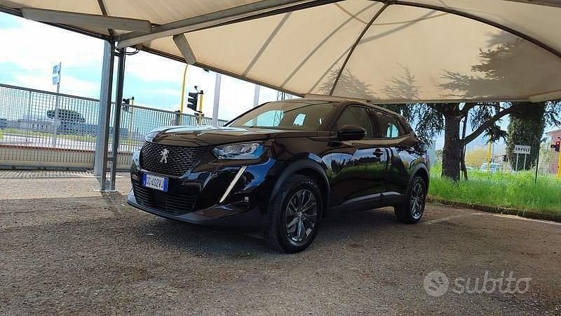 Usata Peugeot 2008 Active 110 CV (80 kW) 2022 Nero SUV