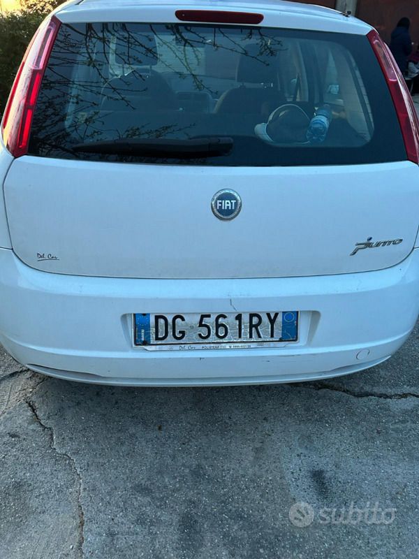 Usata Fiat Punto 2007 Bianco Utilitaria