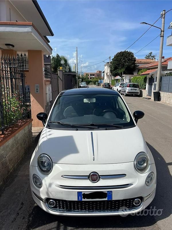 Usata Fiat 500 69 CV (50 kW) 2017 Bianco Utilitaria