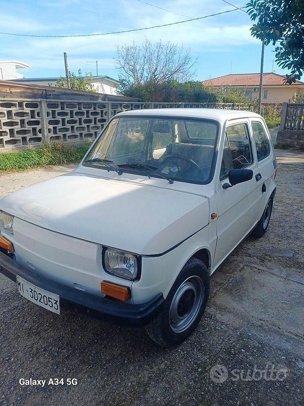 Usata Fiat 126 1997 Bianco Utilitaria