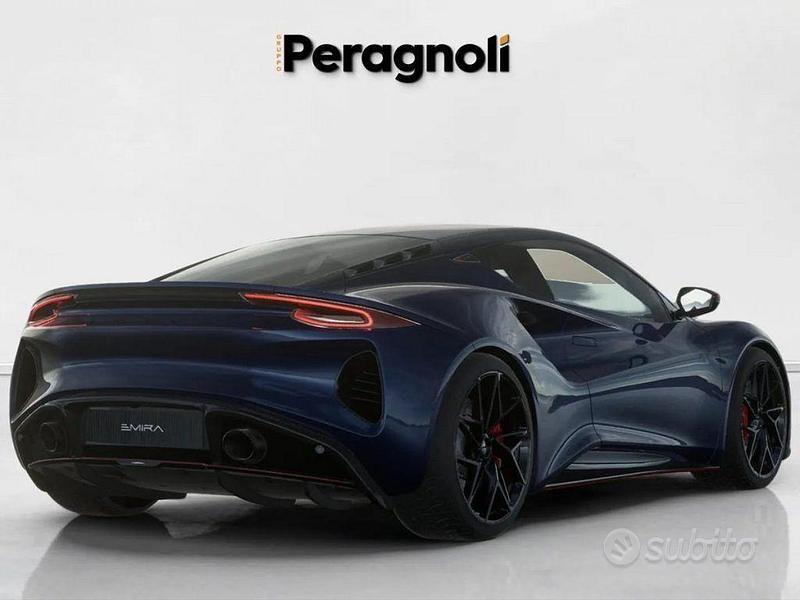 Nuova Lotus Emira 405 CV (297 kW) 2025 Blu Coupé
