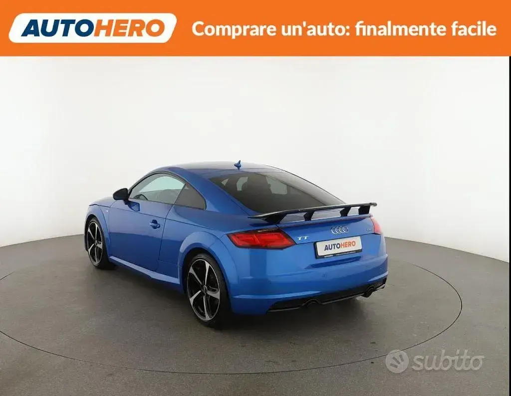 Usata Audi TT 185 CV (136 kW) 2018 Blu/azzurro Coupé