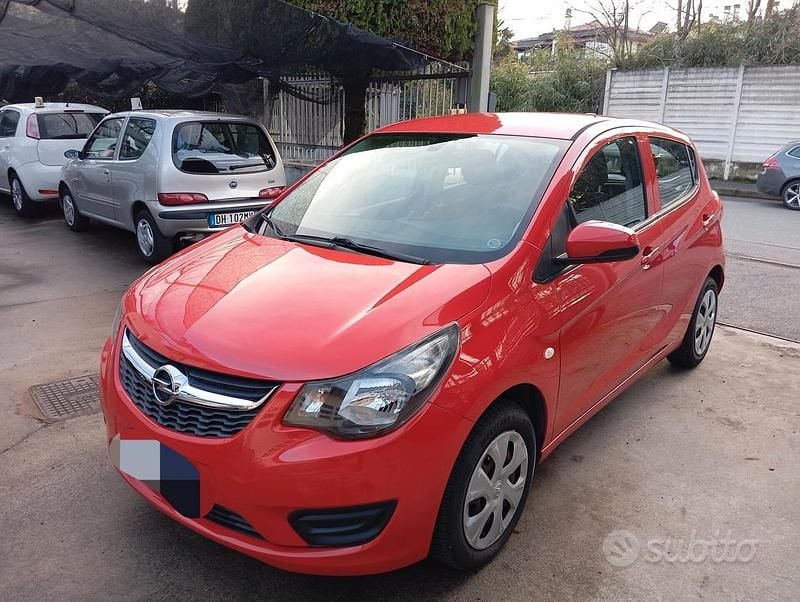 Usata Opel Karl 74 CV (54 kW) 2016 Rosso Utilitaria