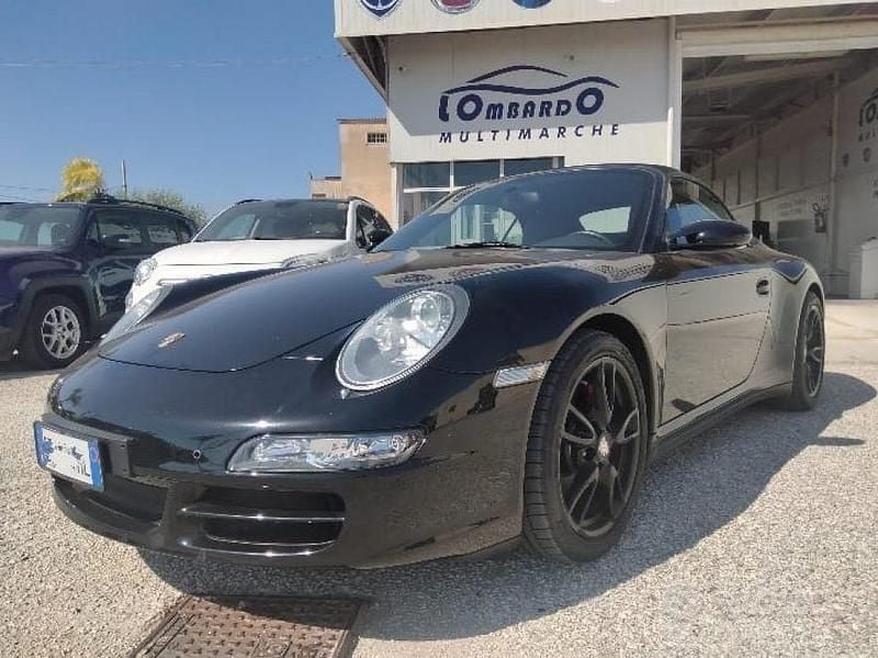 Usata Porsche 911 Carrera 4S Cabriolet 355 CV (261 kW) 2007 Nero Cabrio