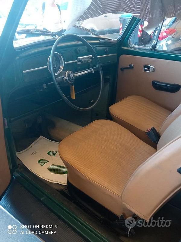 Usata VW Beetle 1960 Verde Utilitaria