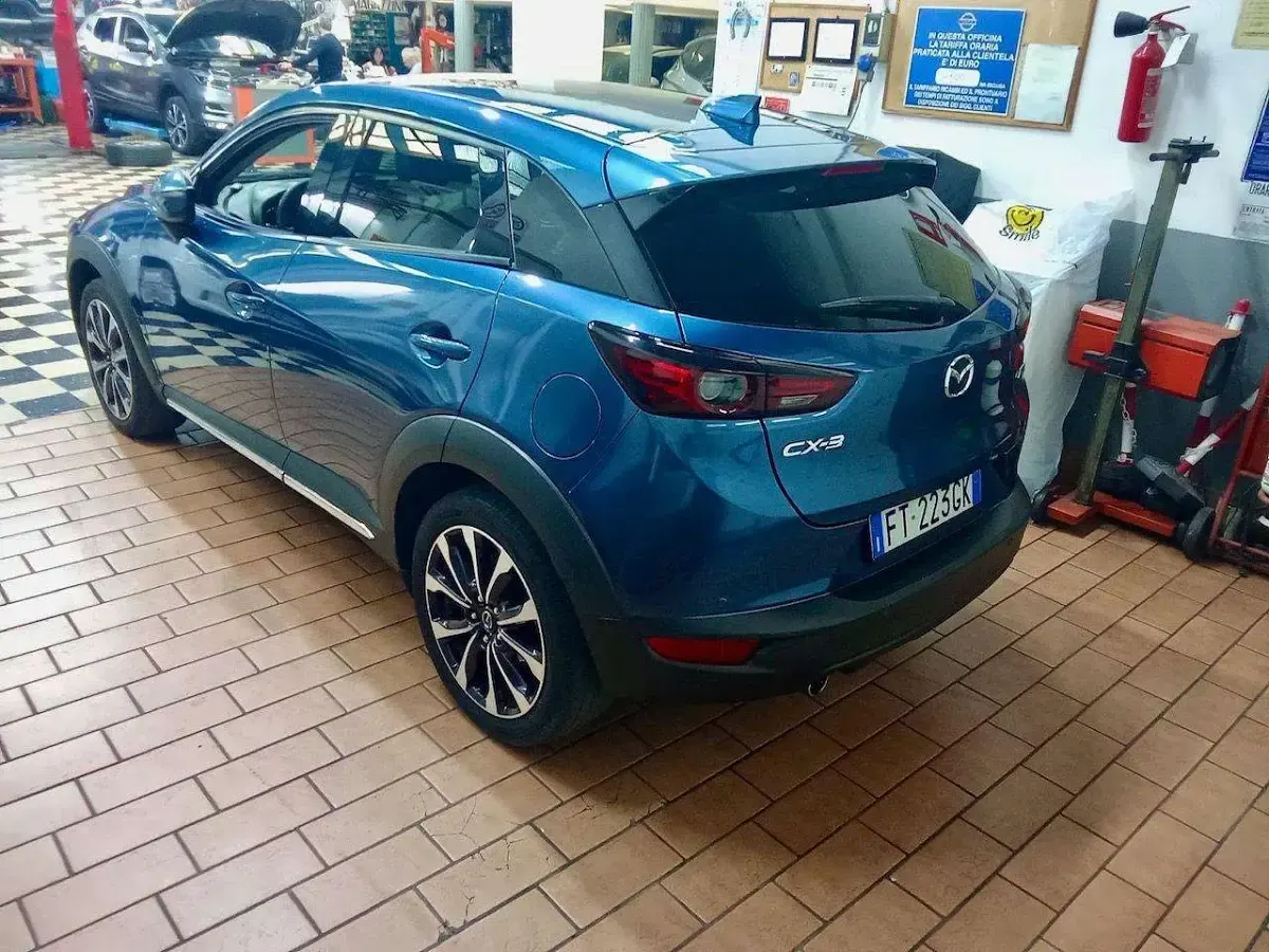 Usata Mazda CX-3 Exceed 116 CV (85 kW) 2018 Blu SUV