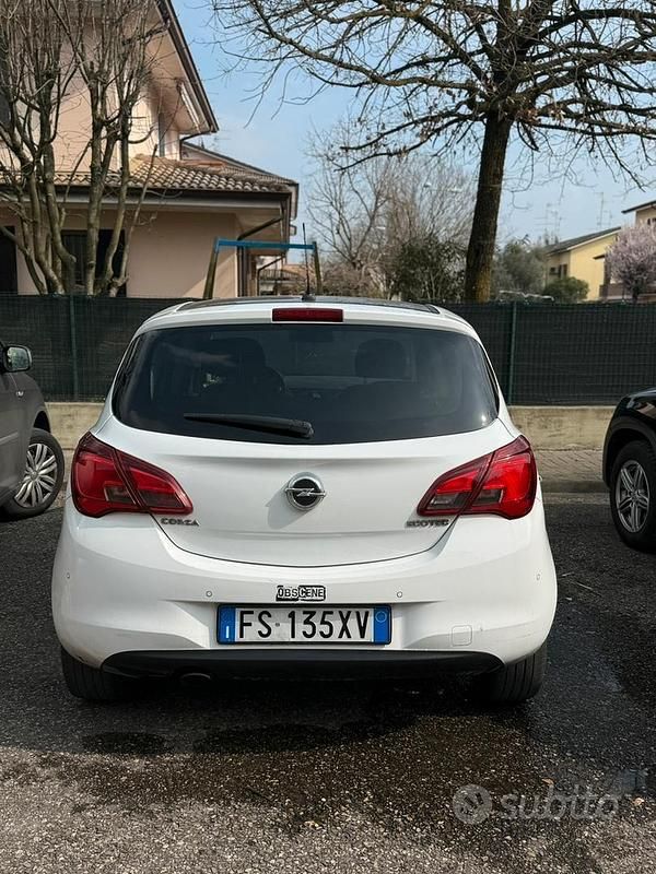 Usata Opel Corsa Edition 90 CV (66 kW) 2018 Bianco Utilitaria