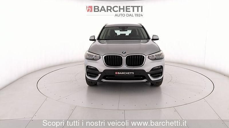 Usata BMW X3 Advantage 190 CV (139 kW) 2021 Argento SUV