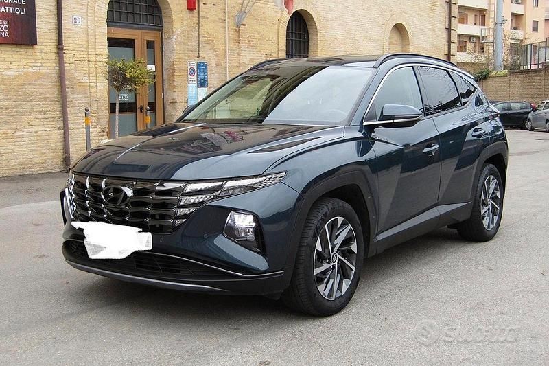 Usata Hyundai Tucson 116 CV (85 kW) 2021 Blu SUV