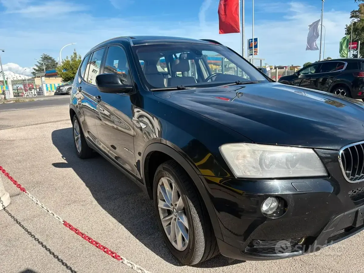 Usata BMW X3 190 CV (139 kW) 2011 Nero SUV
