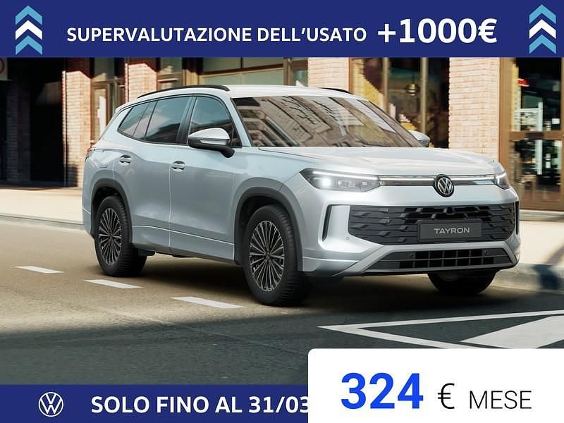 Nuova VW Tayron Edition 150 CV (110 kW) 2026 Dolomite silver metallizzato SUV