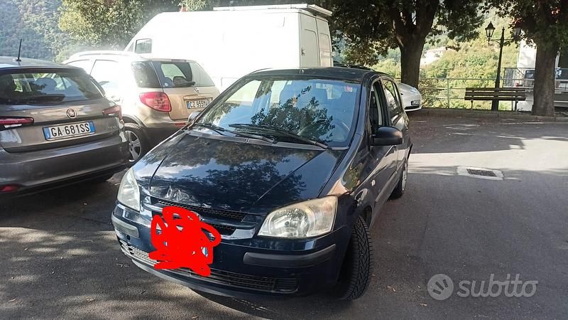 Usata Hyundai Getz 82 CV (60 kW) 2004 Blu Utilitaria