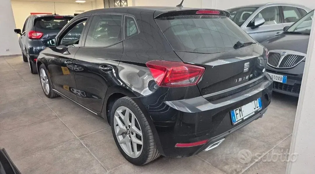 Usata Seat Ibiza FR 95 CV (69 kW) 2017 Nero Berlina