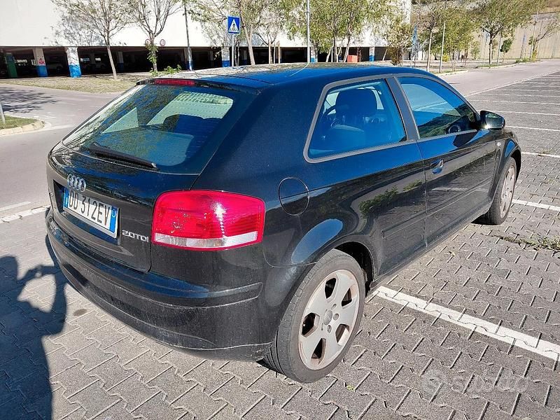 Usata Audi A3 105 CV (77 kW) 2006 Nero Berlina