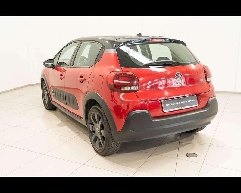 Usata Citroën C3 Shine 75 CV (55 kW) 2018 Rosso Utilitaria