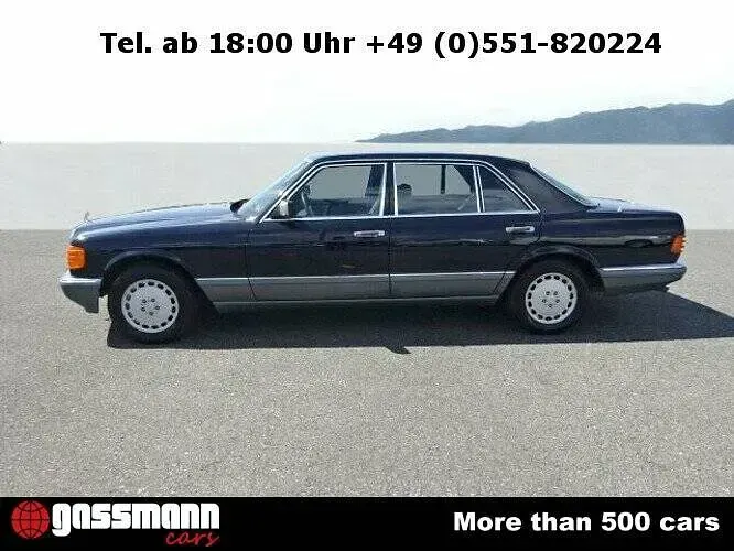 Usata Mercedes 420 224 CV (164 kW) 1988 Blu Berlina