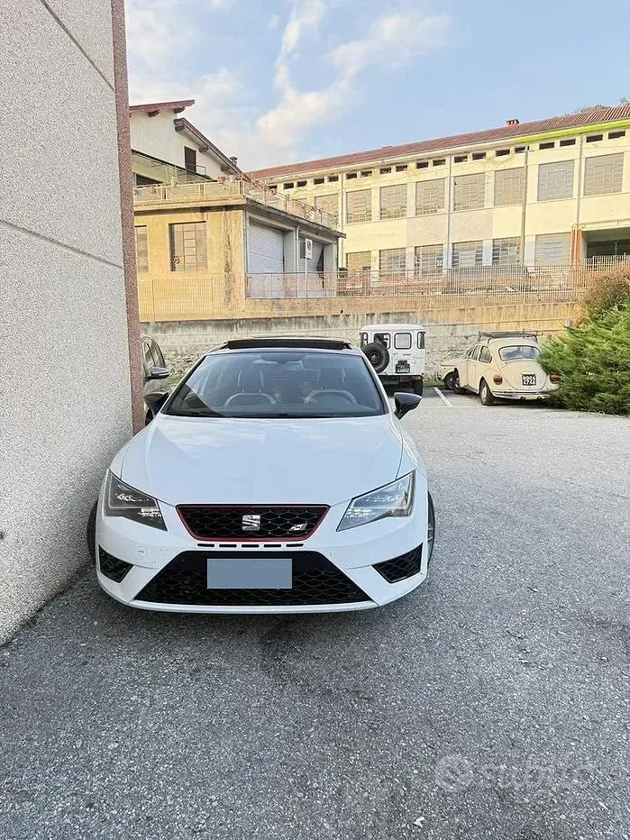 Usata Seat Leon CUPRA 280 CV (205 kW) 2015 Bianco Berlina