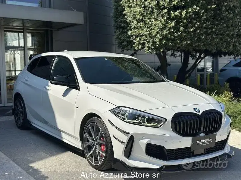 Usata BMW 128 M Sport 265 CV (194 kW) 2022 Bianco Utilitaria