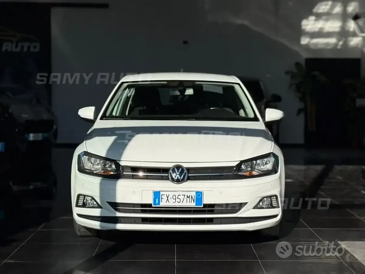 Usata VW Polo Comfortline 80 CV (58 kW) 2019 Bianco Utilitaria