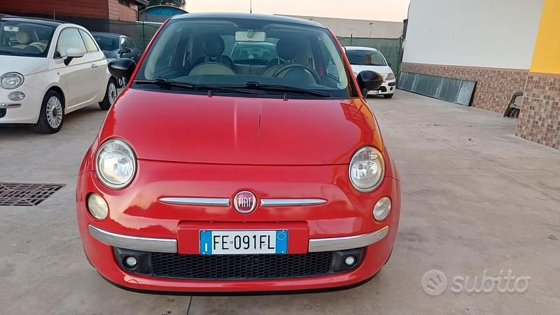 Usata Fiat 500 69 CV (50 kW) 2008 Rosso Berlina