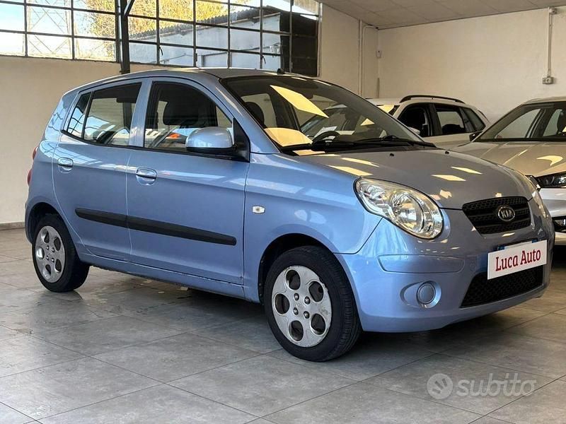Usata Kia Picanto 63 CV (46 kW) 2011 Blu Utilitaria