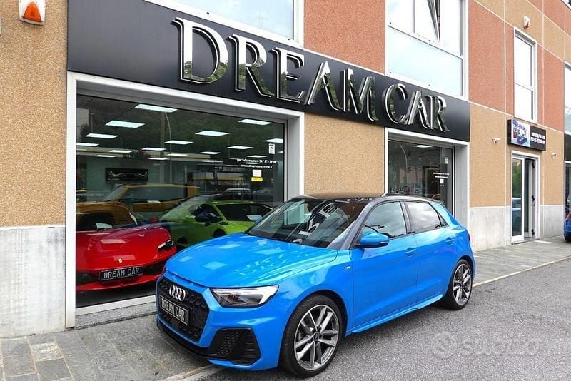 Usata Audi A1 S-Line 150 CV (110 kW) 2021 Blu SUV