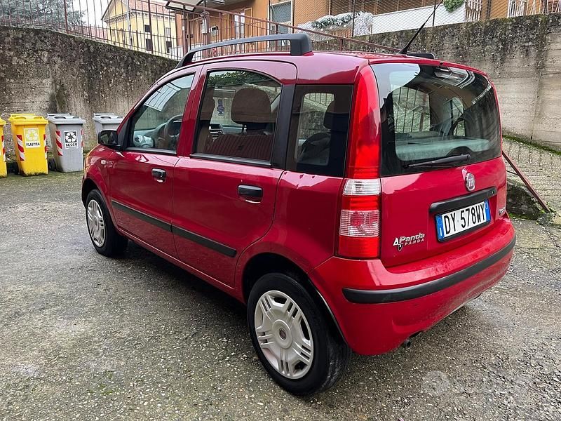 Usata Fiat Panda 2009 Rosso Utilitaria