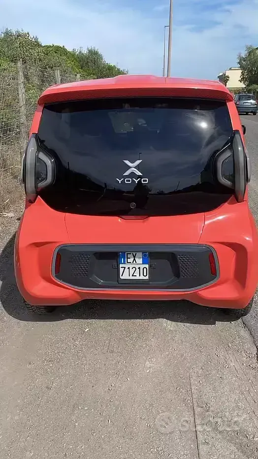 Usata XEV Yoyo 7 kW (10 CV) 2022 Rosso Utilitaria