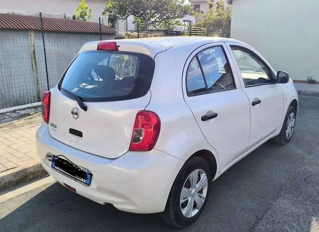 Usata Nissan Micra Acenta 80 CV (58 kW) 2016 Bianco Utilitaria