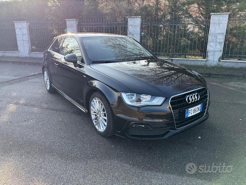 Usata Audi A3 Ambiente 150 CV (110 kW) 2015 Nero Berlina