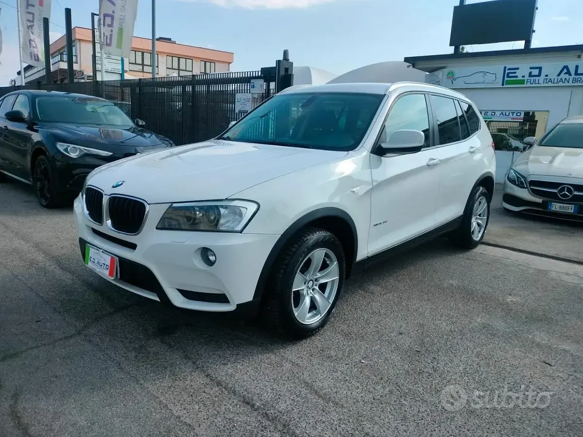 Usata BMW X3 Comfort Edition 184 CV (135 kW) 2011 Bianco SUV