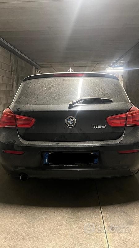 Usata BMW 118 150 CV (110 kW) 2017 Nero Utilitaria
