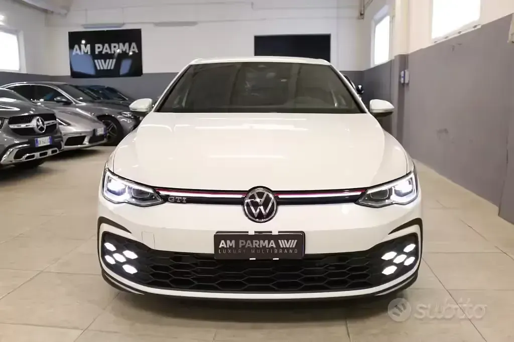 Usata VW Golf VIII GTI 245 CV (180 kW) 2020 Bianco Berlina