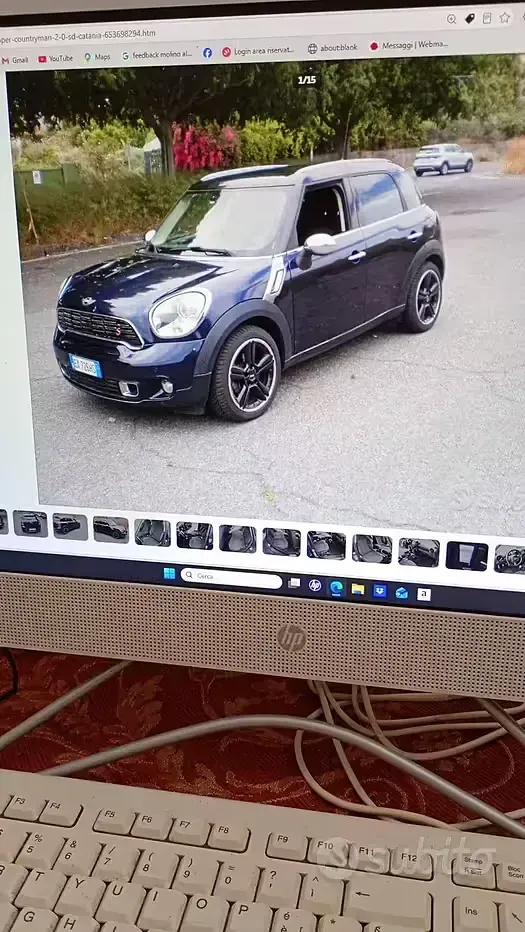 Usata Mini Countryman 143 CV (105 kW) 2014 Bluazzurro SUV