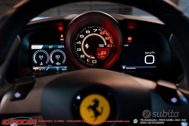 Usata Ferrari F8 721 CV (530 kW) 2021 Giallo Coupé