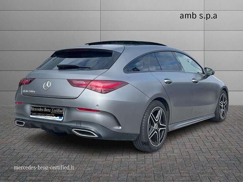 Usata Mercedes CLA200 Shooting Brake Advanced Plus 150 CV (110 kW) 2023 Grigio scuro Station wagon