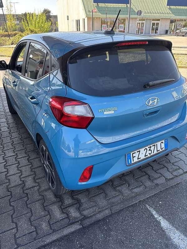 Usata Hyundai i10 Advanced 67 CV (49 kW) 2020 Blu/azzurro Utilitaria