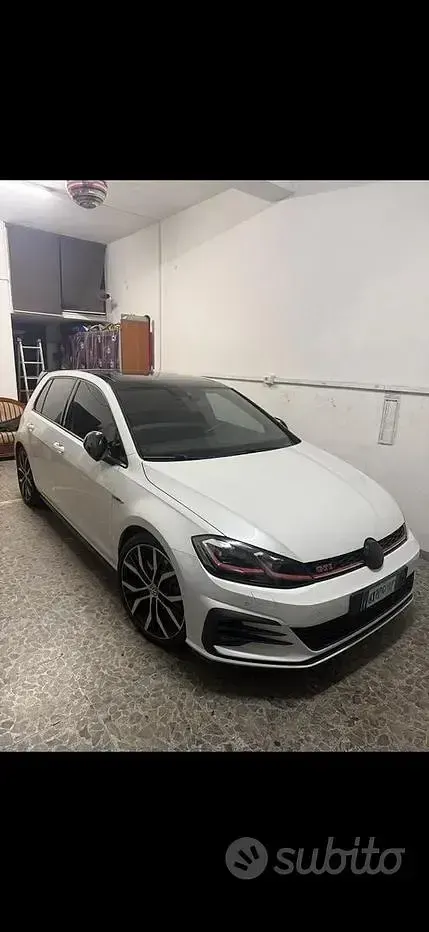 Usata VW Golf VII GTI 245 CV (180 kW) 2019 Bianco Berlina