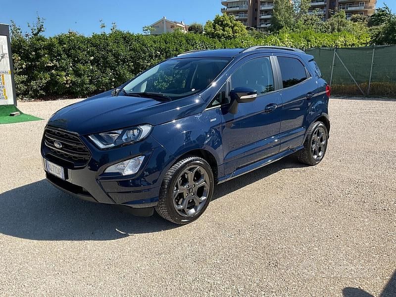 Usata Ford Ecosport ST-Line 125 CV (91 kW) 2022 Blu SUV