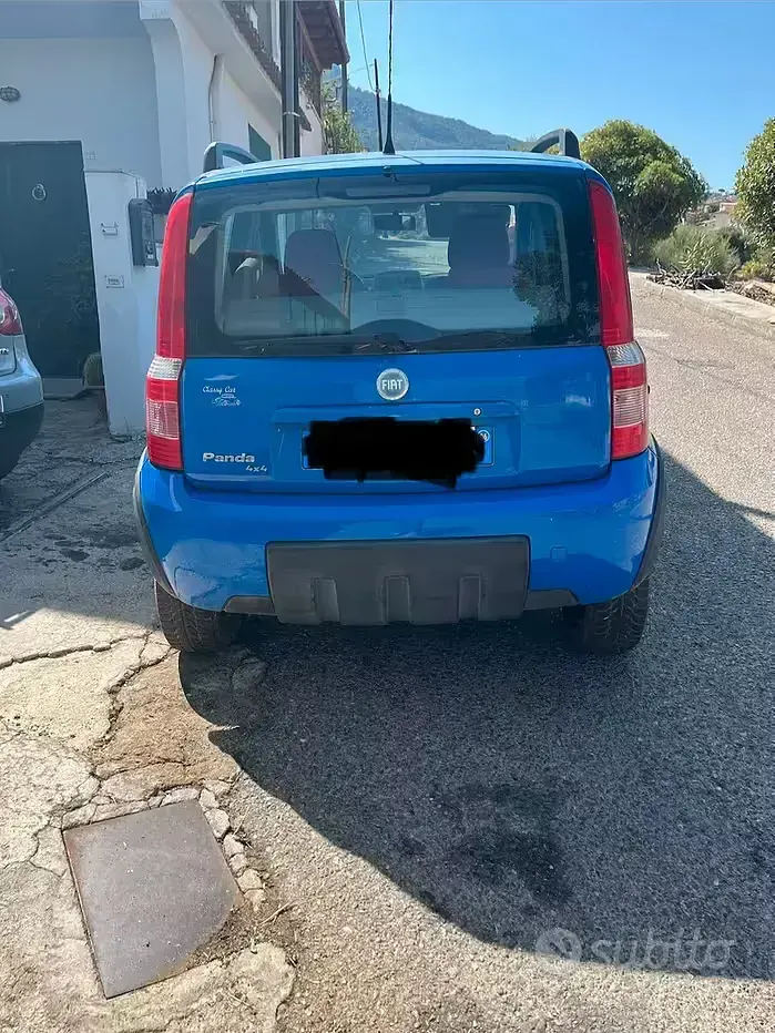 Usata Fiat Panda 4x4 Climbing 60 CV (44 kW) 2006 Bluazzurro Utilitaria